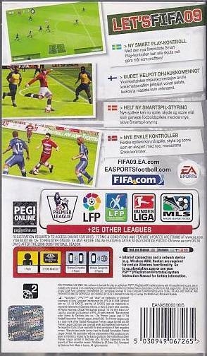 FIFA 09 - PSP Spil (B Grade) (Genbrug) 